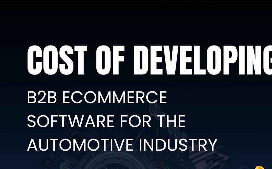 autoparts ecommerce software development cost