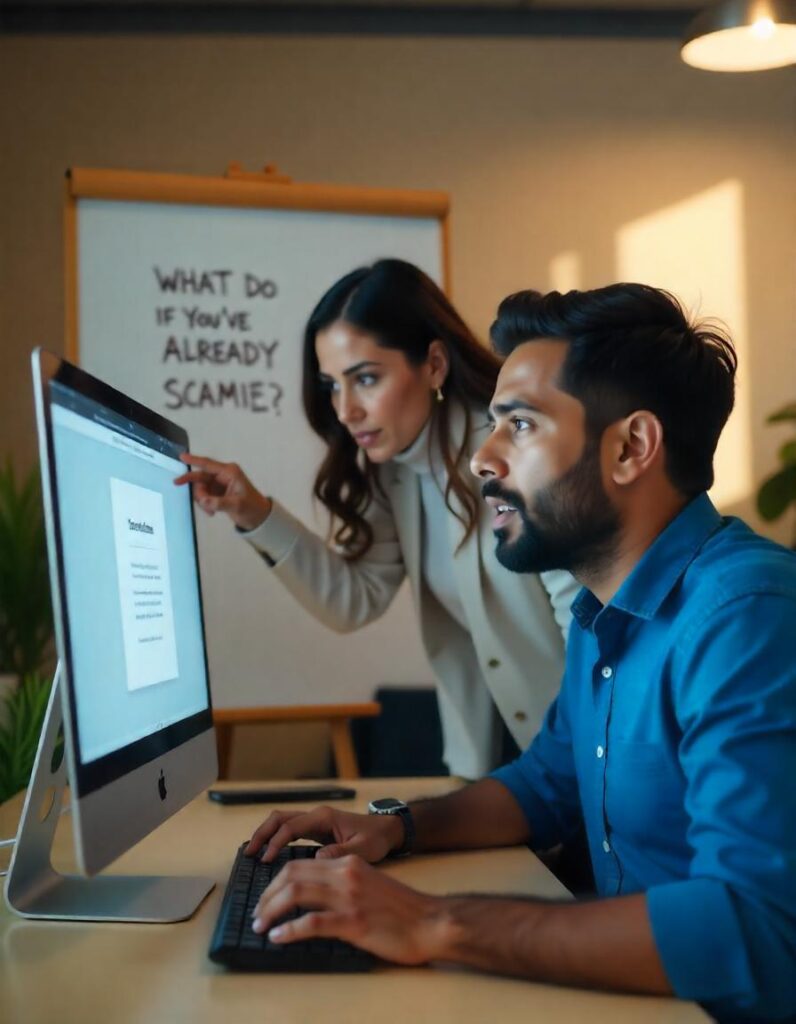 Avoid web development scam
