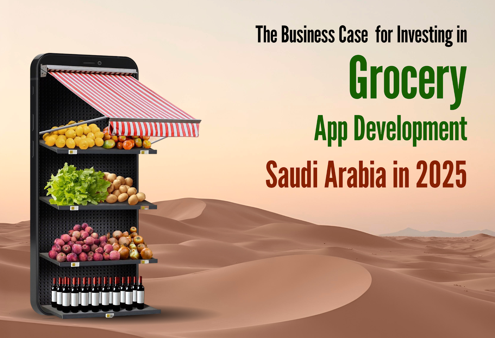 Grocery app development in Middle East